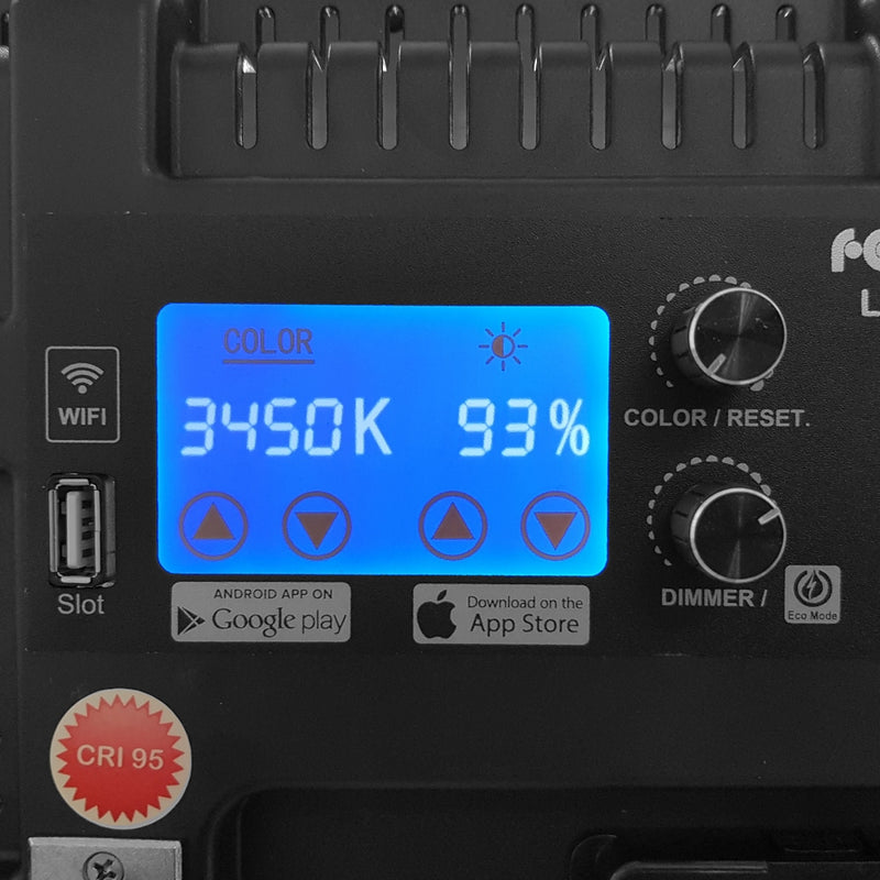 Load image into Gallery viewer, Falcon eyes wi-fi bi-color soft led lamp dimbaar lpw-150td op 230v