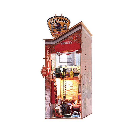 Load image into Gallery viewer, Graine creative graine 3d scene garage book nook modelbouwpakket