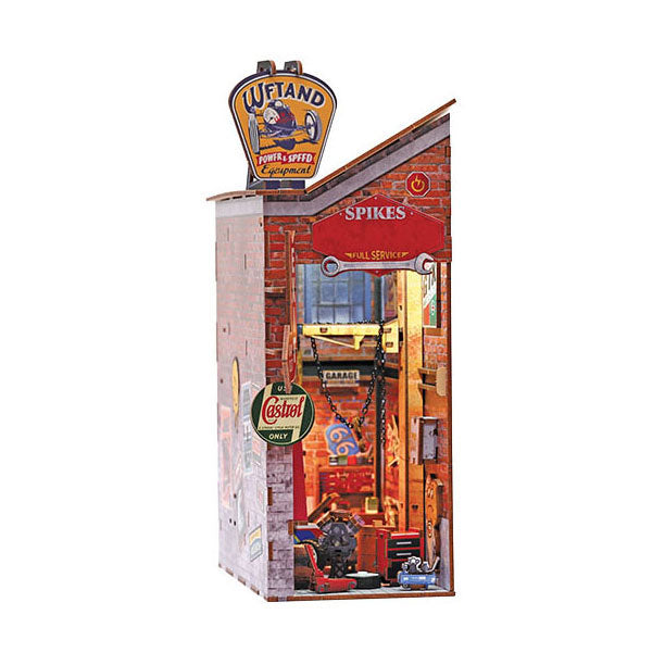 Load image into Gallery viewer, Graine creative graine 3d scene garage book nook modelbouwpakket