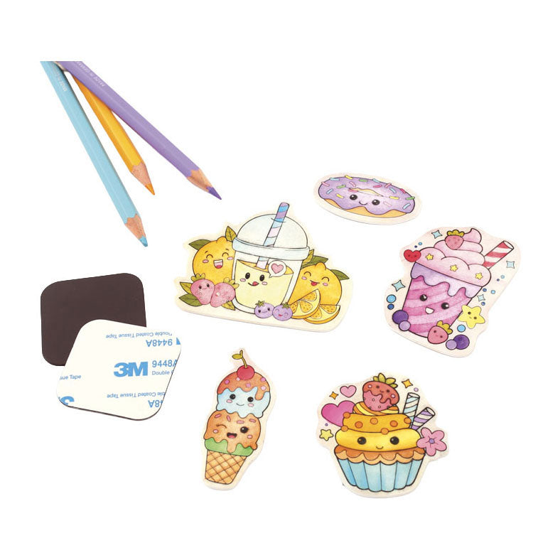 ギャラリービューアに画像をロードする, Graine creative graine krimpfolie set kawaii magneten