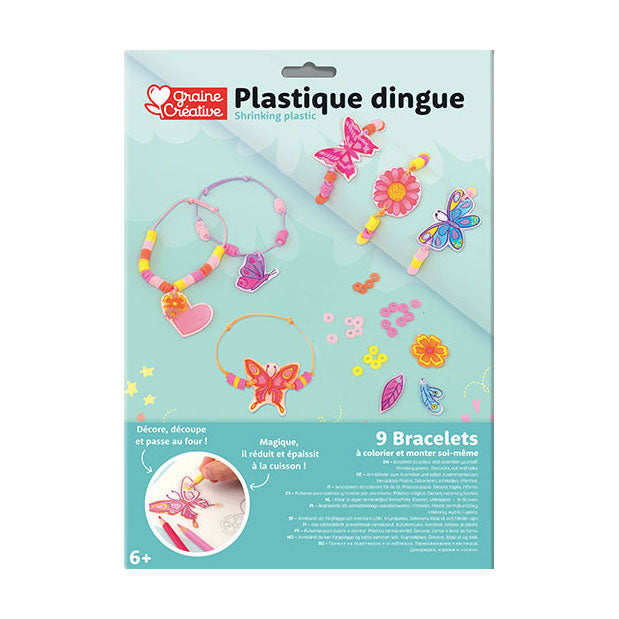 Chargez l'image dans la visionneuse de la galerie, Graine creative graine krimpfolie set armbanden vlinders en bloemen