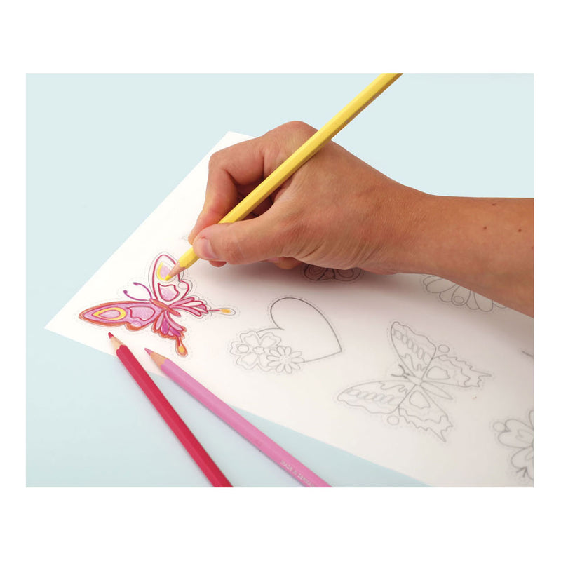 Afbeelding laden in galerijviewer, Graine creative graine krimpfolie set armbanden vlinders en bloemen
