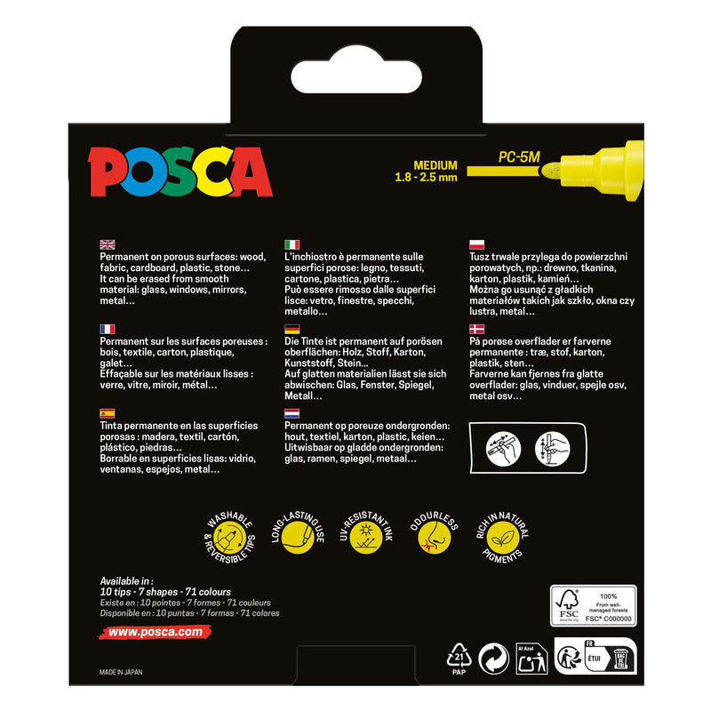 Load image into Gallery viewer, Uni posca pc5m markers set groene tinten - 8st.