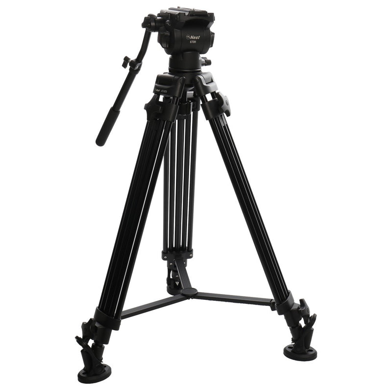 Load image into Gallery viewer, Nest video statief nt-670 + vloeistofgedempte kop