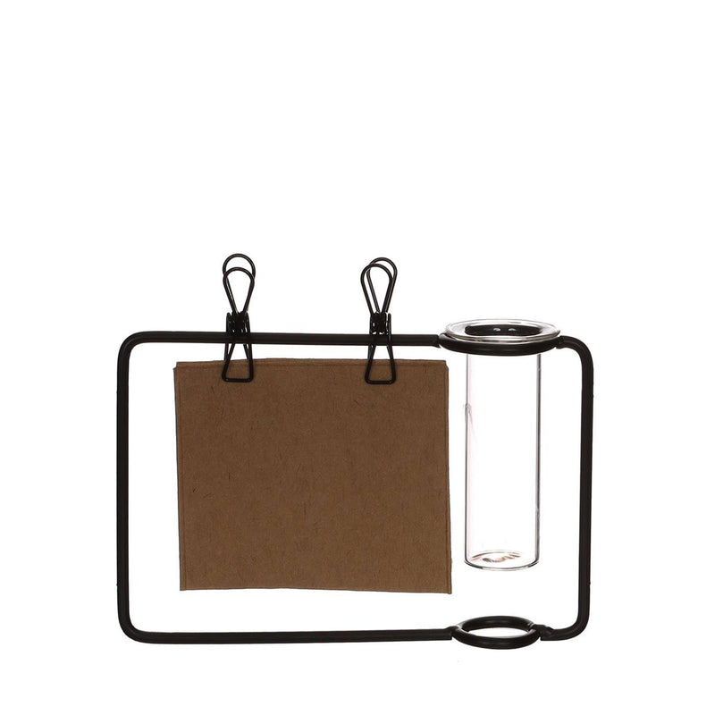 Chargez l'image dans la visionneuse de la galerie, Ideas 4 seasons standaard met clip en vaas ''thank you'' met buis 12x2,5x8cm