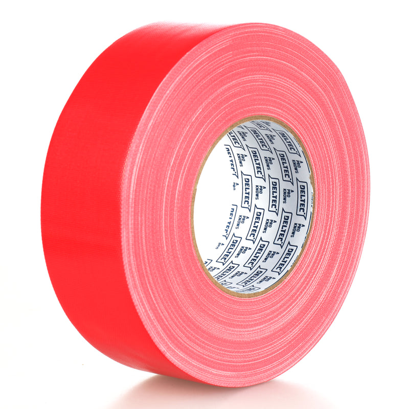 Load image into Gallery viewer, Deltec gaffer tape pro rood 50 mm x 50 m