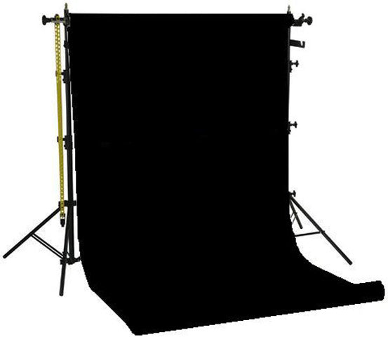 Load image into Gallery viewer, Falcon eyes achtergrond systeem spk-1z incl. 1 rol zwart 1,35x11 m
