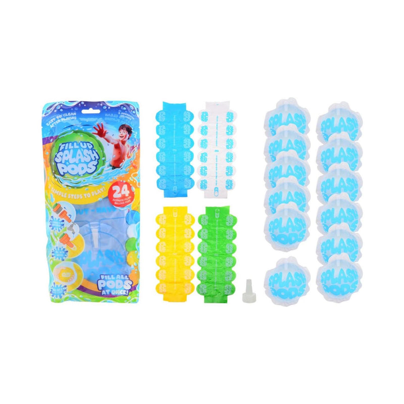 Afbeelding laden in galerijviewer, Johntoy john toy aqua drops zelfsluitende waterbalonnen 24 stuks