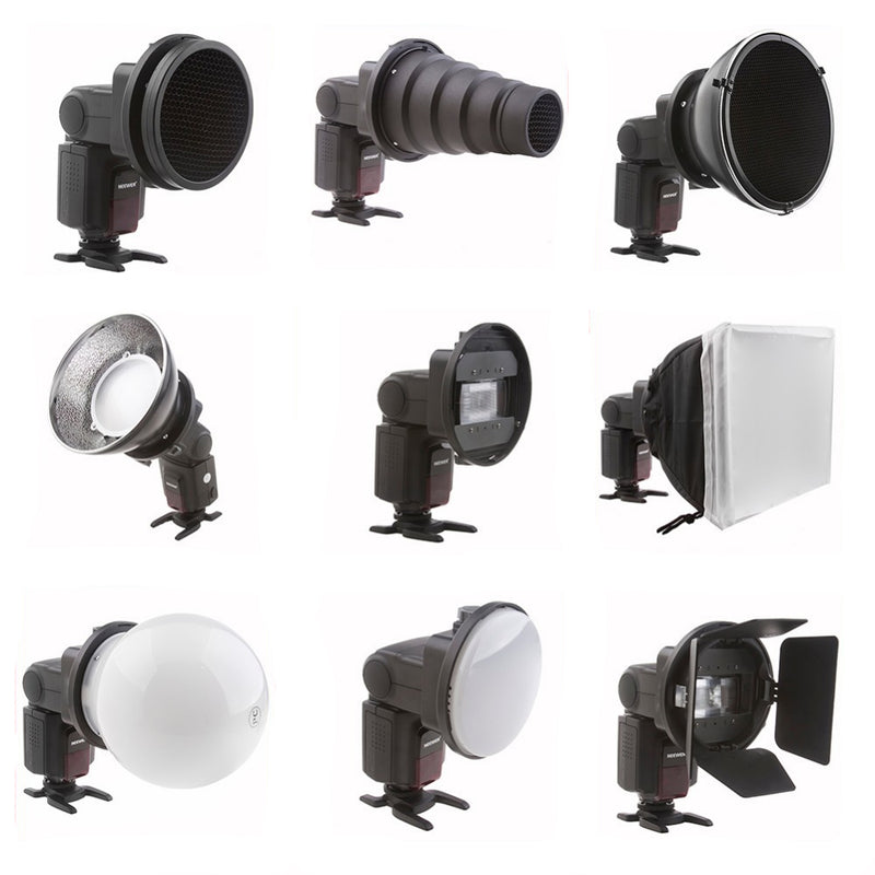 Load image into Gallery viewer, Falcon eyes universele speedlite camera flitser strobist set sga-k9