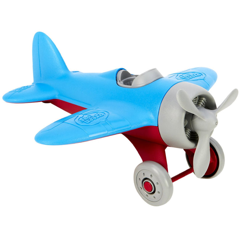 Load image into Gallery viewer, Green toys vliegtuig - blauw