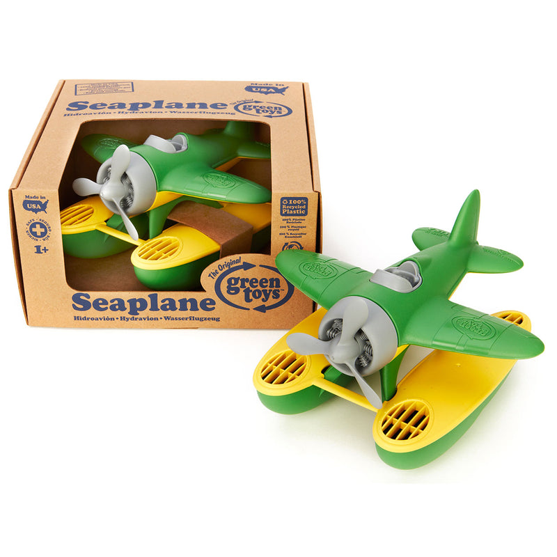Load image into Gallery viewer, Green toys watervliegtuig