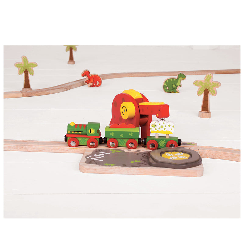 ギャラリービューアに画像をロードする, Bigjigs houten dino kraan
