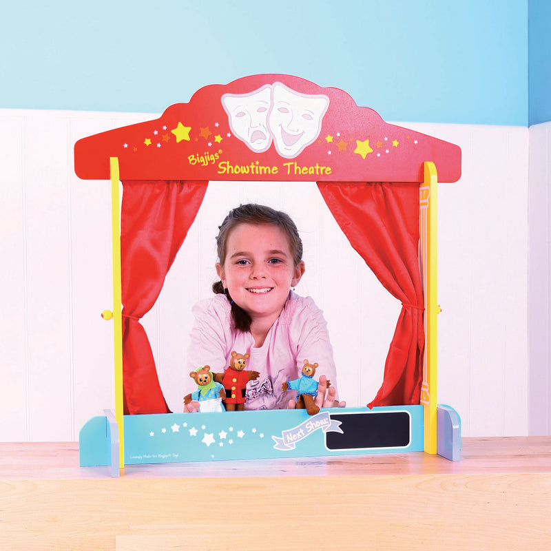 Load image into Gallery viewer, Bigjigs Tafel Poppenkast