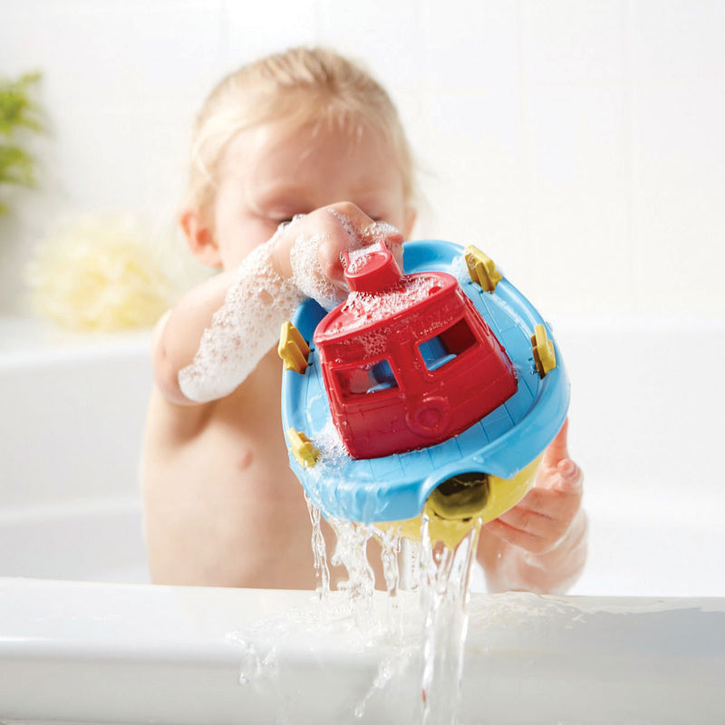 Load image into Gallery viewer, Green toys sleepboot - rood blauw