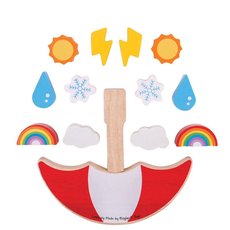 Load image into Gallery viewer, Bigjigs Houten Balansspel Weer