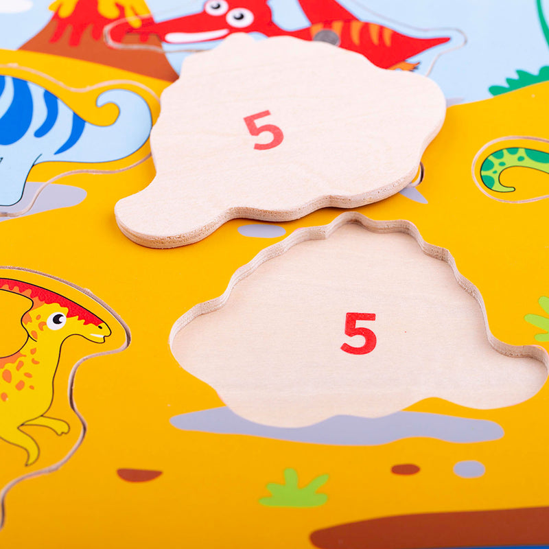 Load image into Gallery viewer, Bigjigs Magnetisch Visspel Dino's