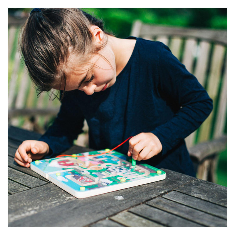 Afbeelding laden in galerijviewer, Bigjigs magnetische doolhof spel - boerderij