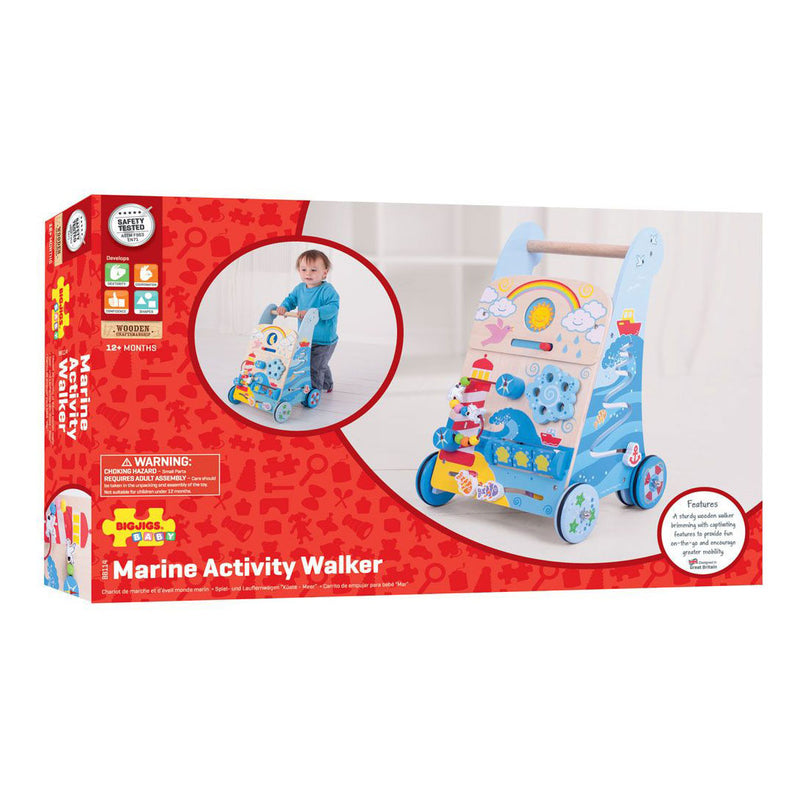 Load image into Gallery viewer, Bigjigs marine activity loopwagen
