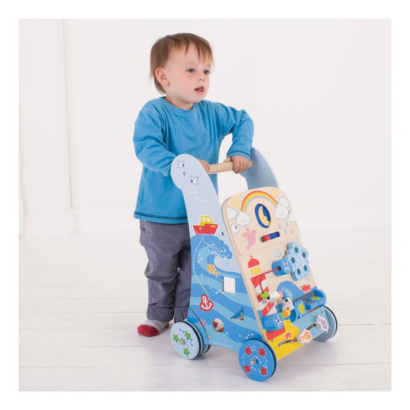Load image into Gallery viewer, Bigjigs marine activity loopwagen
