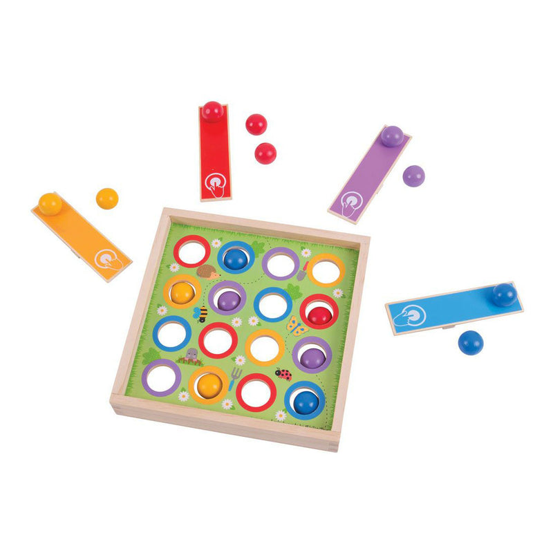 Afbeelding laden in galerijviewer, Bigjigs toys plant pot shot (richt, schiet en scoor)