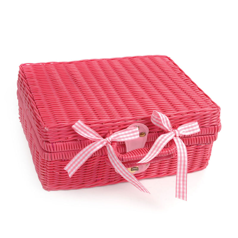 Afbeelding laden in galerijviewer, Tidlo picnickset in roze koffer
