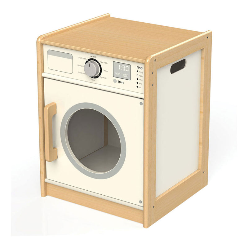 Afbeelding laden in galerijviewer, Tidlo educatief houten speelgoed wasmachine