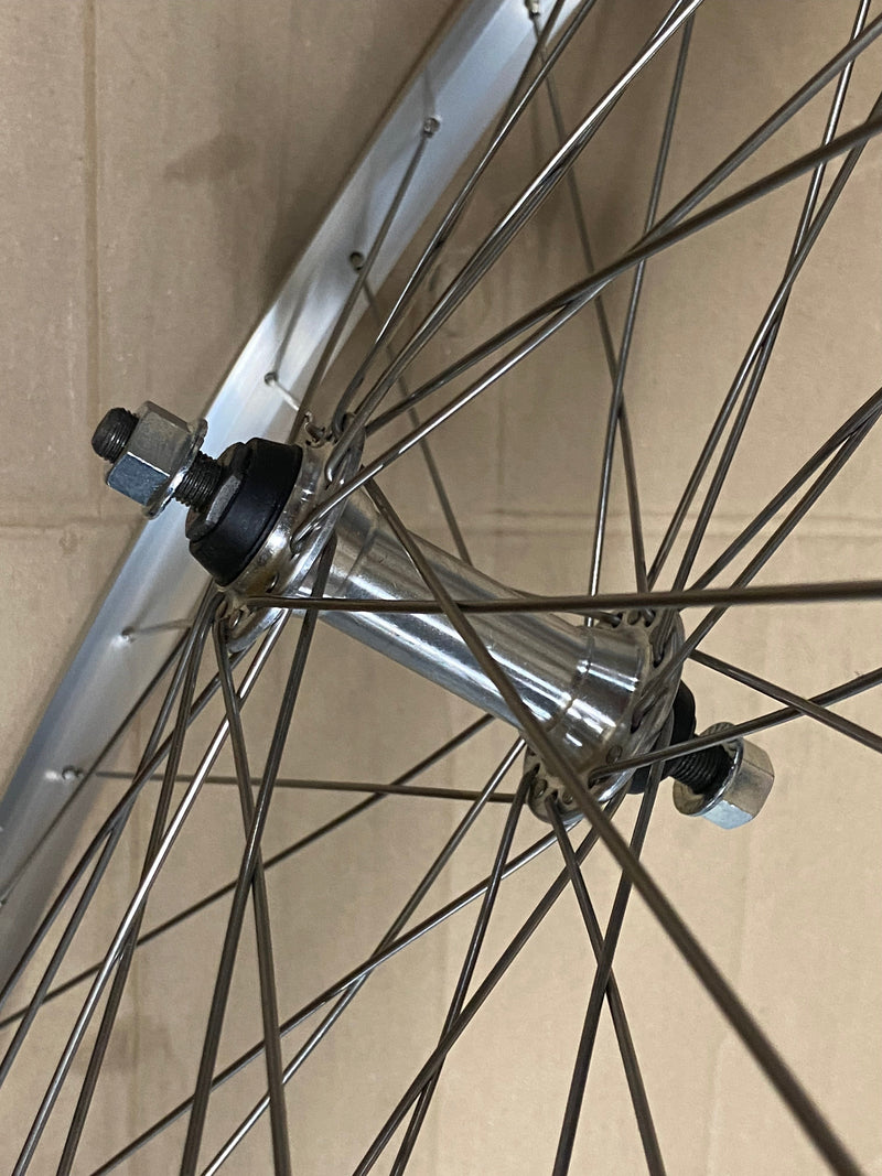 Cargue la imagen en el visor de la galería, Rodi voorwiel 26 - 559x21 parallex new alu. zilver fm21 vast sp.14 rvs