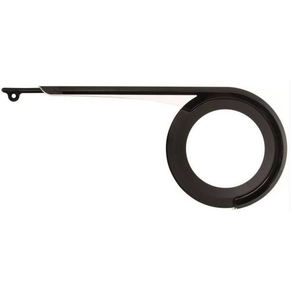 Afbeelding laden in galerijviewer, Herrmans bike components oy kettingscherm herrmans halo 38t - zwart transparant