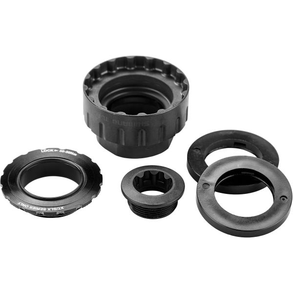 Load image into Gallery viewer, Shimano - Crankstel 12-speed SLX FC-M7130-1 zonder kettingblad 175 mm - zwart