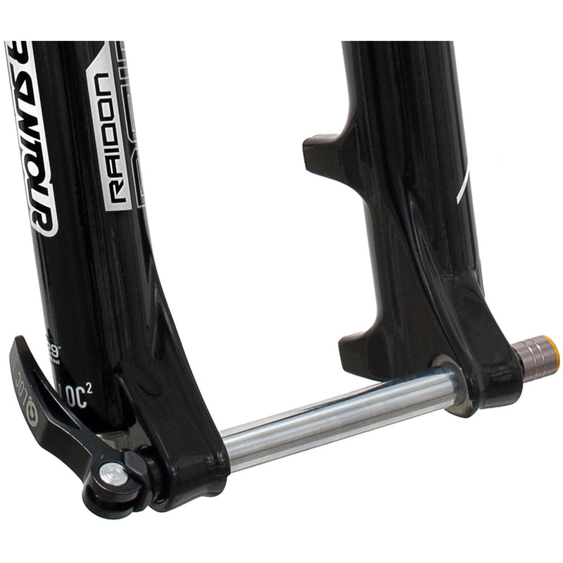 Load image into Gallery viewer, SrSuntour Suntour raidon voorvork xc 29 rlr tapered 100mm zwart