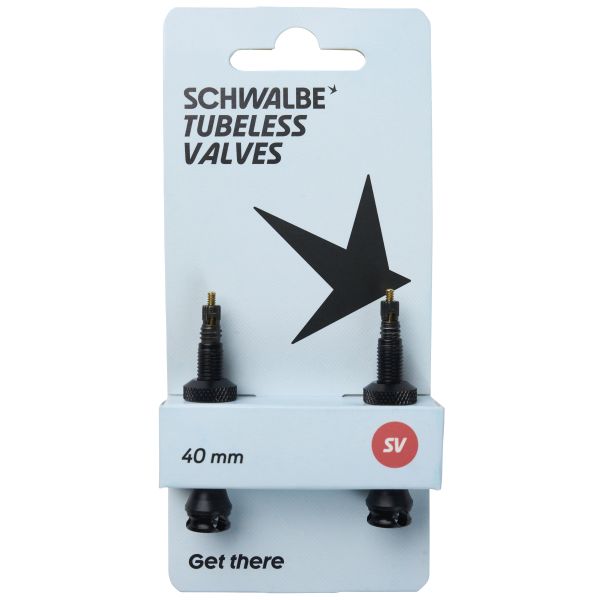 Afbeelding laden in galerijviewer, Schwalbe tubeless ventiel sv 40 mm (2 stuks)