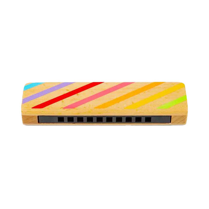 Load image into Gallery viewer, Bigjigs houten mondharmonica