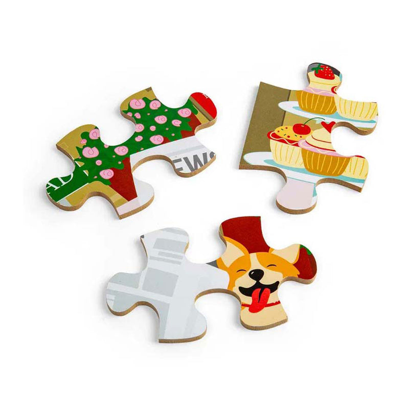 Load image into Gallery viewer, Bigjigs houten londen stad vloerpuzzel, 48st.