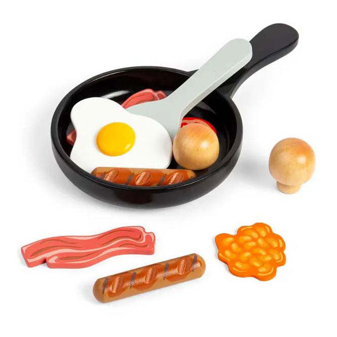 ギャラリービューアに画像をロードする, Bigjigs houten ontbijtset, 11dlg.