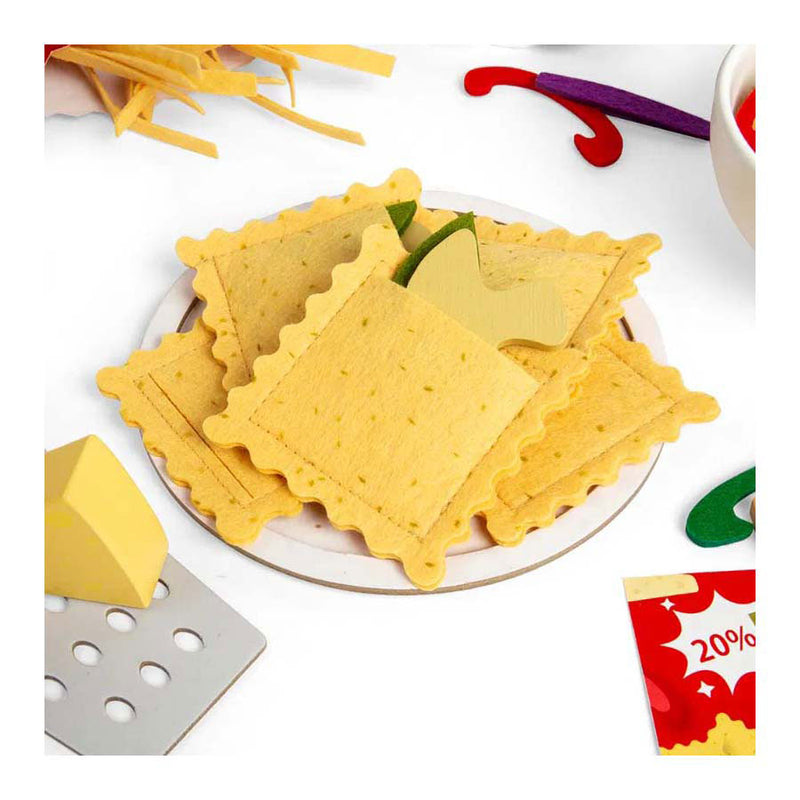Load image into Gallery viewer, Bigjigs pasta voor twee speelset, 64dlg.
