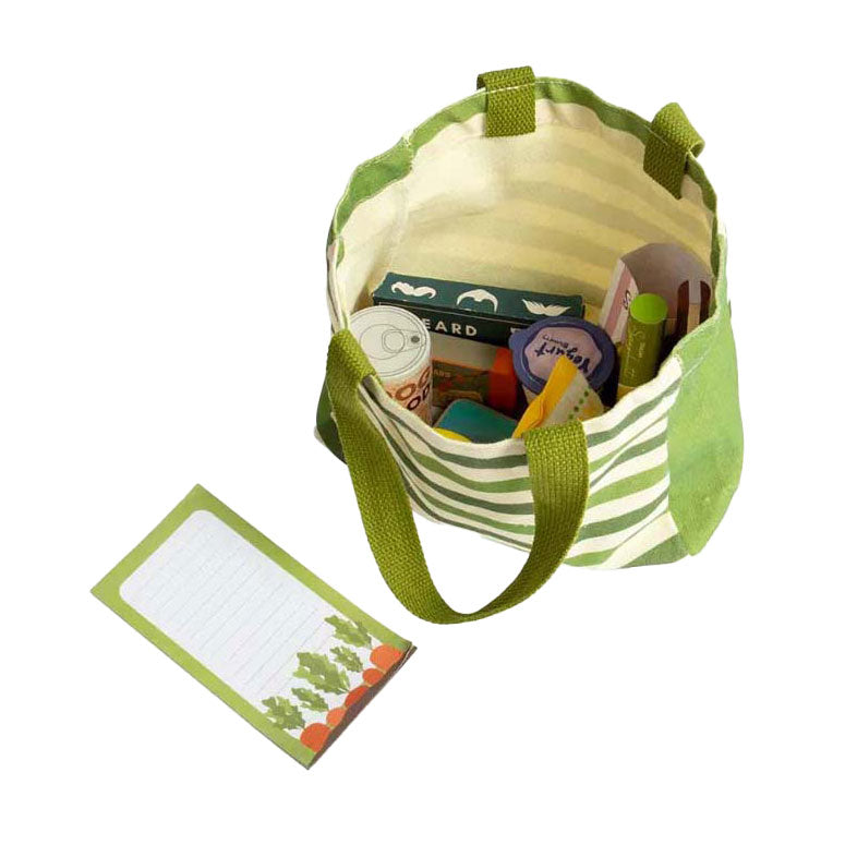 Load image into Gallery viewer, Bigjigs houten boodschappen speelset, 17dlg.