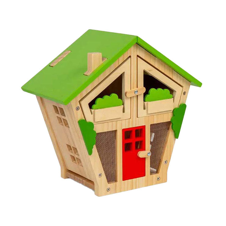 Load image into Gallery viewer, Bigjigs houten insectenhuisje, 7dlg.