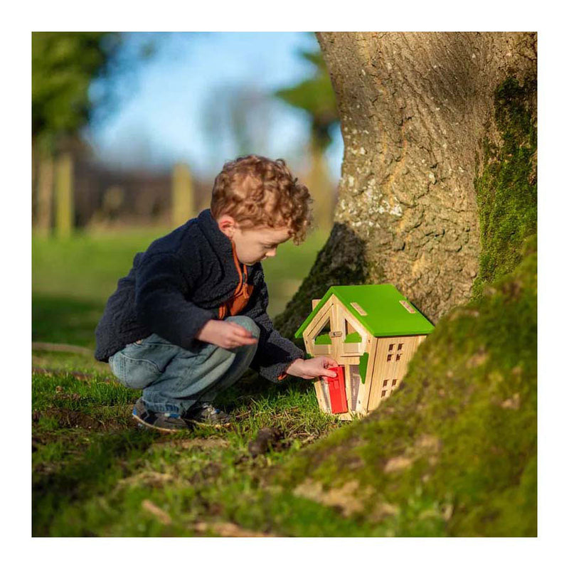 Load image into Gallery viewer, Bigjigs houten insectenhuisje, 7dlg.