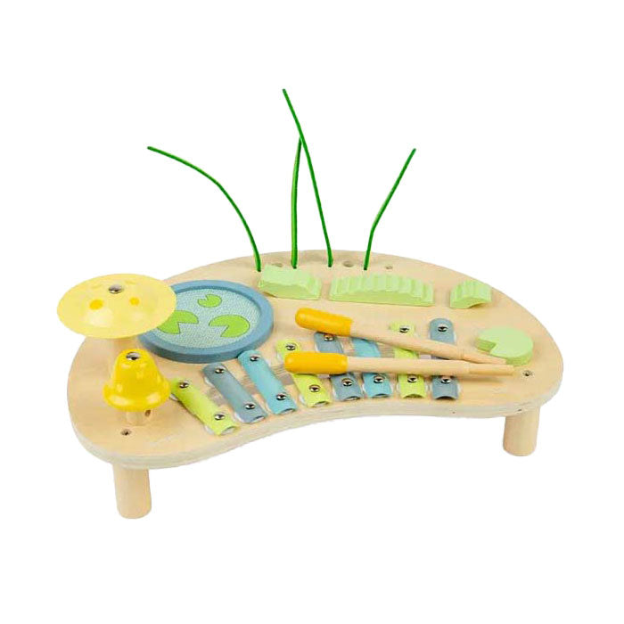 Load image into Gallery viewer, Bigjigs houten jungle muziekbureau