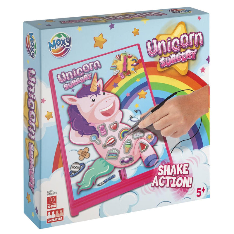 Load image into Gallery viewer, Moxy unicorn surgery spel 24,5x17,5cm