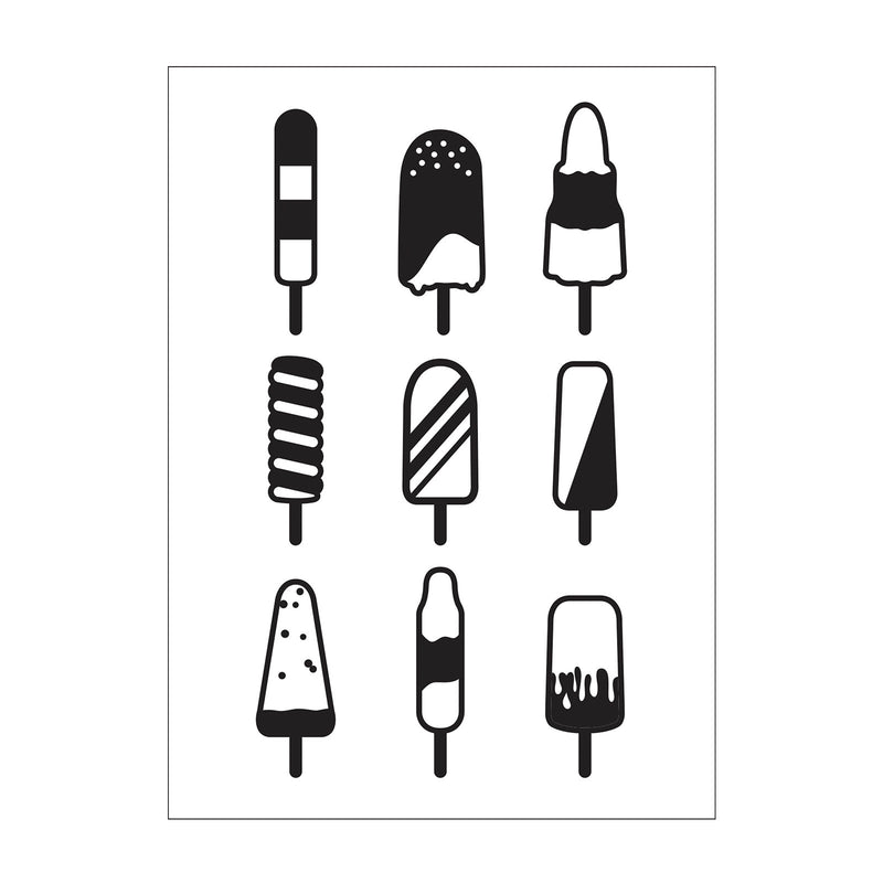 Cargue la imagen en el visor de la galería, Darice • embossing sjabloon ijslolly