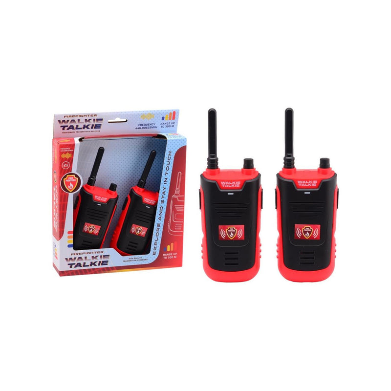 Load image into Gallery viewer, Johntoy walkie talkie brandweer - 300 meter bereik