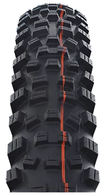 Load image into Gallery viewer, Vouwband Schwalbe Hans Dampf Evo Super Trail 27.5 x 2.35 60-584 - bronze sidewall