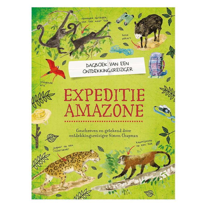 ギャラリービューアに画像をロードする, Centraal boekhuis dagboek van een ontdekkingsreiziger - expeditie amazone