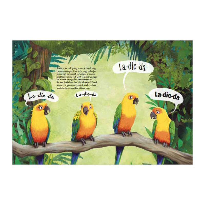 ギャラリービューアに画像をロードする, Centraal boekhuis het lied van de papegaai