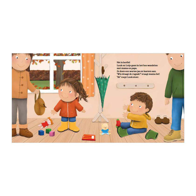 Afbeelding laden in galerijviewer, Centraal boekhuis luuk en lotje - het herfstbos!
