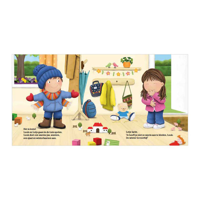 ギャラリービューアに画像をロードする, Centraal boekhuis luuk en lotje - het is lente!