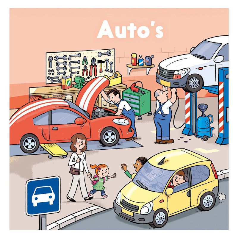 Afbeelding laden in galerijviewer, Centraal boekhuis auto's kinderboek