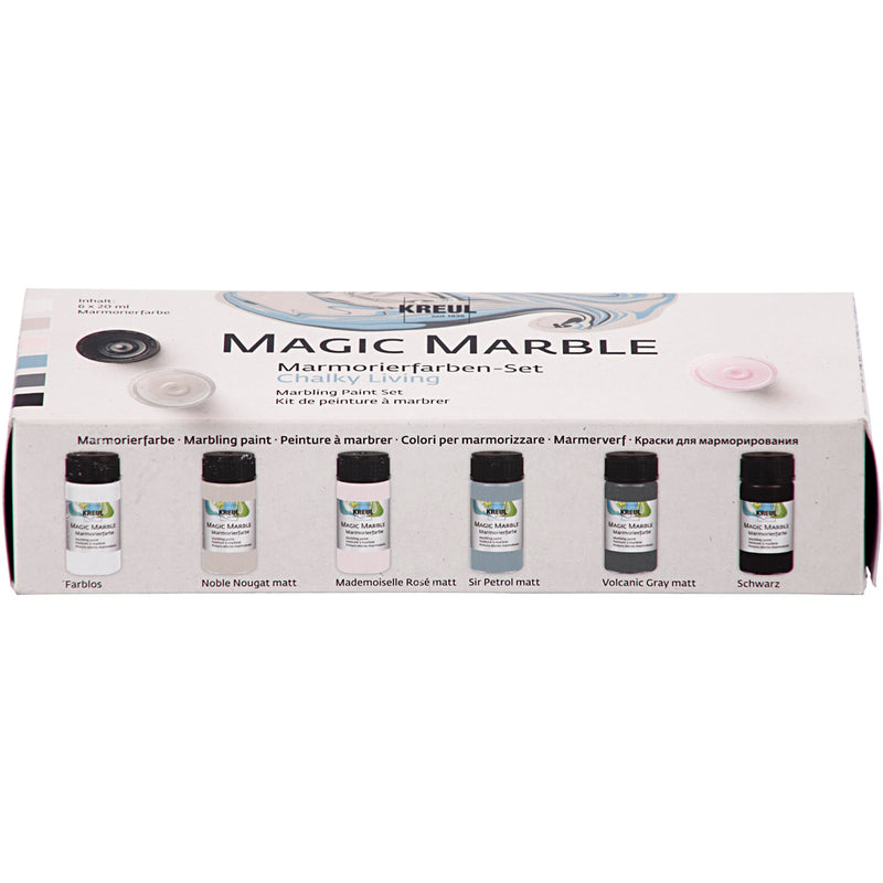Load image into Gallery viewer, Creativ company https: www.cchobby.nl magic-marble-verf-pastelkleuren-6x20-ml-1-doos
