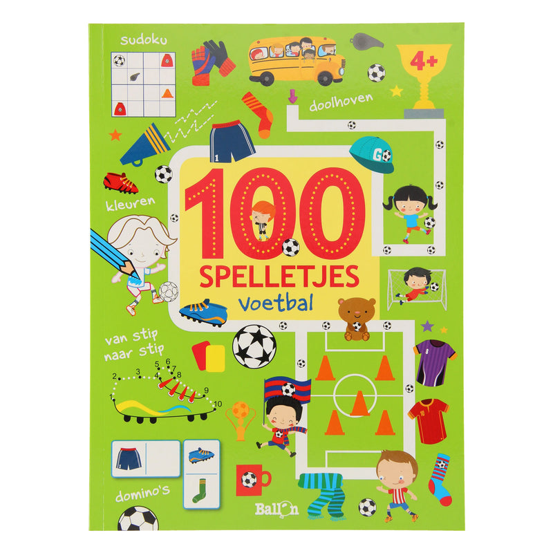 Load image into Gallery viewer, 100 spelletjes voetbal
